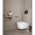 Gros prix bas Smart Sanitary Ware Ultraviolet Rays Salle de bain Mur en céramique suspendu rond toilettes multifonctionnelles